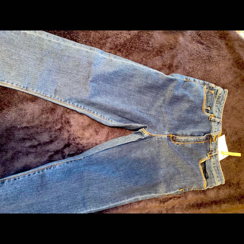 HIGH WAIST DENIM JEANS
